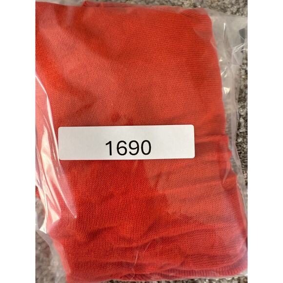 41 Hawthon Size M Casual Open Front Cardigan Sweater Orange Long Sleeve - Picture 7 of 7